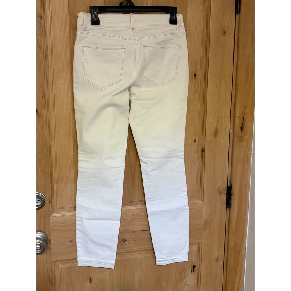 Ann Taylor Womens White Modern Fit Jeans Size 6 EUC - Picture 3 of 8